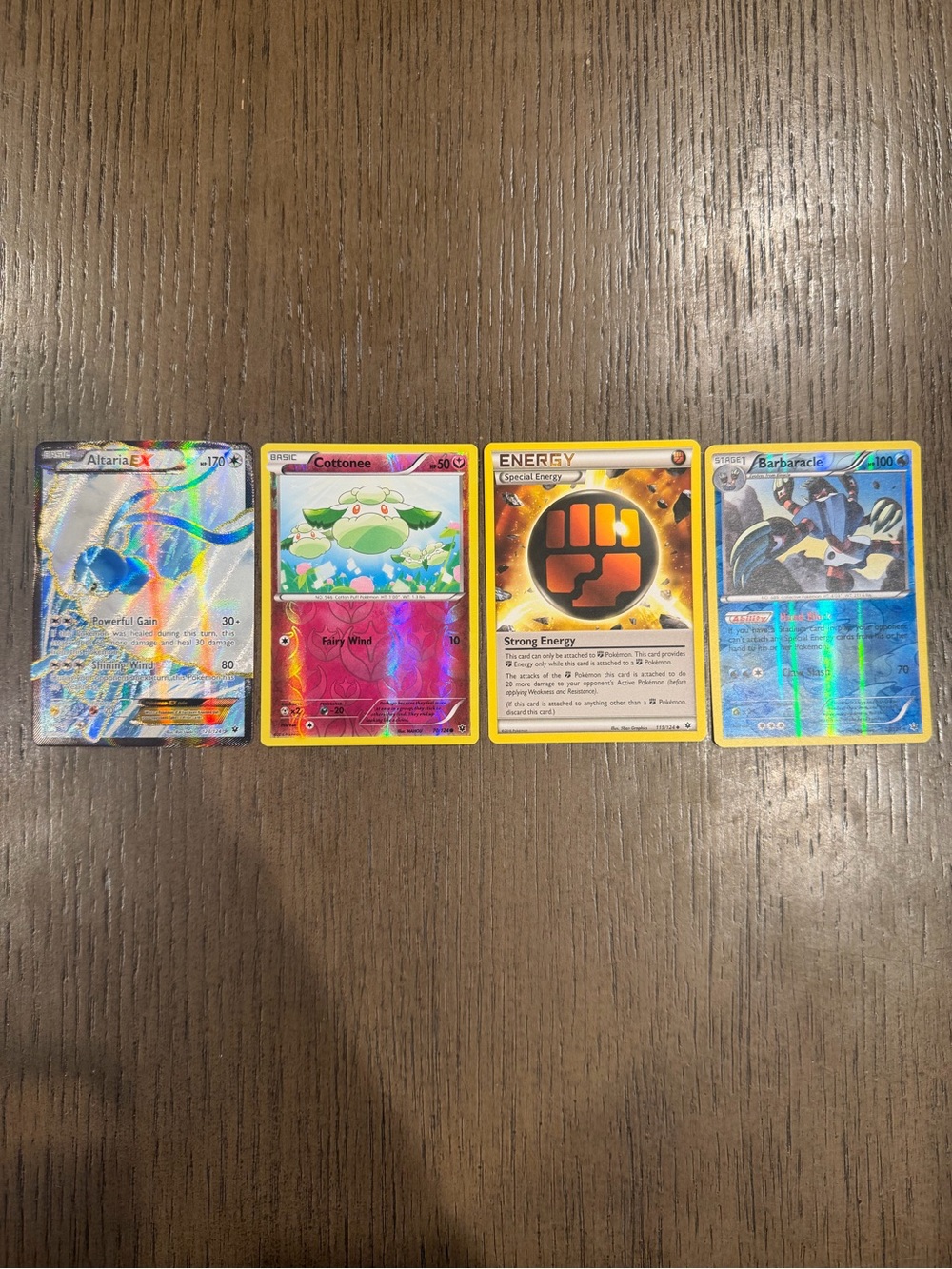TCG Fates Collide Collection lot4 Mint Condition Sleeved